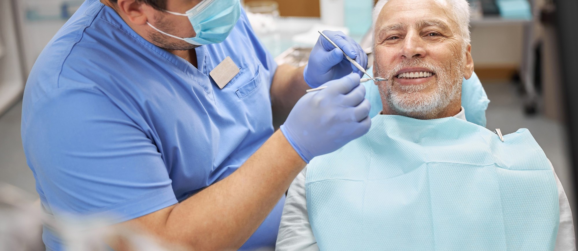 doctor treating patient